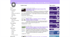 Desktop Screenshot of bandepleteduranium.org